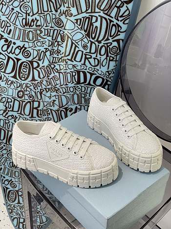 Prada Double Wheel sequin sneakers in White 1E787M_959_F0009_F_050