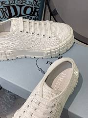 Prada Double Wheel sequin sneakers in White 1E787M_959_F0009_F_050 - 5