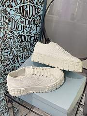 Prada Double Wheel sequin sneakers in White 1E787M_959_F0009_F_050 - 3