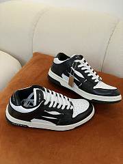 AMIRI Skel Top Low White Black MFS003 - 2