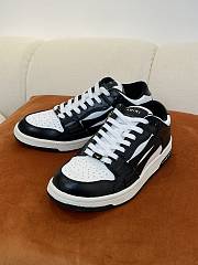 AMIRI Skel Top Low White Black MFS003 - 3