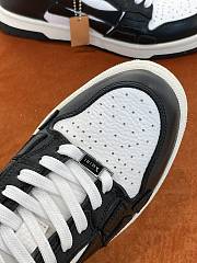 AMIRI Skel Top Low White Black MFS003 - 4