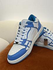 AMIRI Skel Top Low White Powder Blue - 5
