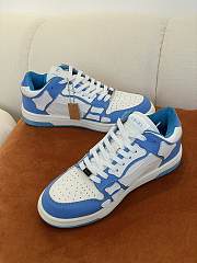 AMIRI Skel Top Low White Powder Blue - 4