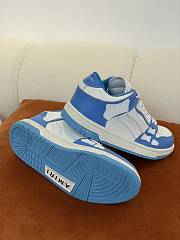 AMIRI Skel Top Low White Powder Blue - 6