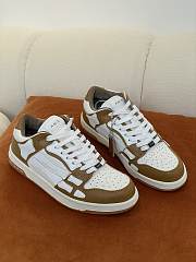 AMIRI Skel Top Low White Brown MFS003-281 - 6