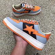 A Bathing Ape Bape Sta Low Grey Orange 001FWH701002_ORG_A/1H70-291-002 - 6