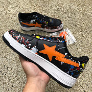 A Bathing Ape Bape Sta Paint Black 0ZXSHM191009I-BKZ - 5