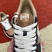 A Bathing Ape Bape SK8 Sta Brown Ivory 001FWH801013_BEI_A - 3