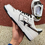 A Bathing Ape Bape SK8 Sta White Silver 001FWH801020_WHT_A - 5
