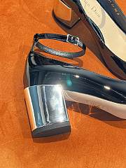 LA PARISIENNE DIOR PUMP Black Patent Calfskin KDP939PMI_S19X - 2