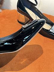 LA PARISIENNE DIOR PUMP Black Patent Calfskin KDP939PMI_S19X - 5