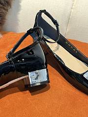 LA PARISIENNE DIOR PUMP Black Patent Calfskin - 4