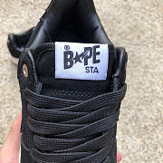 A Bathing Ape Bape Sta Black Suede 1H70191004 - 2