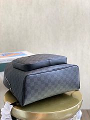 LOUIS VUITTON JOSH DAMIER GRAPHITE CANVAS BACKPACK N40365 - 2