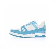 Louis Vuitton Trainer Blue White 1AA6YI - 5