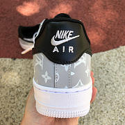 LV x Nike Air Force 1 Low 07 White Grey Black BQ8988-108 - 2