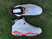 Air Jordan 6 Retro Infrared White 384664-123 - 5