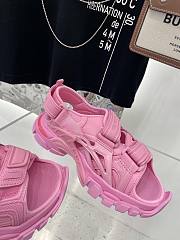 Balenciaga Track Sandal Pink - 4