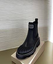 LV BEAUBOURG ANKLE BOOT ALL BLACK - 6