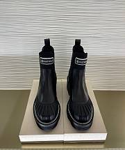 LV BEAUBOURG ANKLE BOOT ALL BLACK - 4