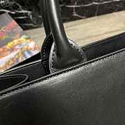 Dolce & Gabbana Calfskin DG Daily Shopper Black – 36x28.5x13 cm - 3