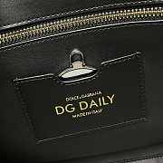 Dolce & Gabbana Calfskin DG Daily Shopper Black – 36x28.5x13 cm - 2