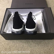 Balenciaga Speed Trainer Lace Up Black - 3