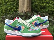 Nike SB Dunk Low Foam Finger Stadium Green Old Royal University Red DZ5184-300 - 4