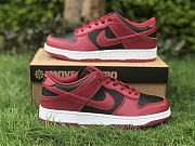 Nike Dunk Low Next Nature Appears in Dark Red and Black DN1431-002 - 3