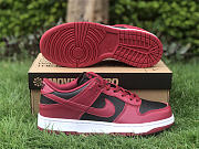 Nike Dunk Low Next Nature Appears in Dark Red and Black DN1431-002 - 4