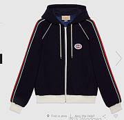 Wool jersey jacket with Web - 1