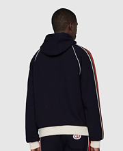 Wool jersey jacket with Web - 4