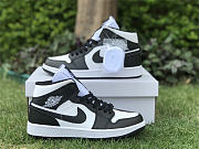 Air Jordan 1 Mid Split Black White (W) DR0501-101 - 4