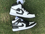 Air Jordan 1 Mid Split Black White (W) DR0501-101 - 5
