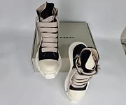 Rick Owens DRKSHDW Abstract Jumbo Sneakers in Black - 6