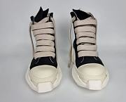 Rick Owens DRKSHDW Abstract Jumbo Sneakers in Black - 3