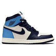 Air Jordan 1 Retro High Obsidian UNC 555088-140 - 1