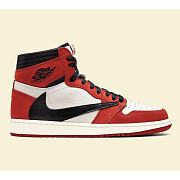 Air Jordan 1 Travis Scott New Version Red Black White CD4487-100 - 1