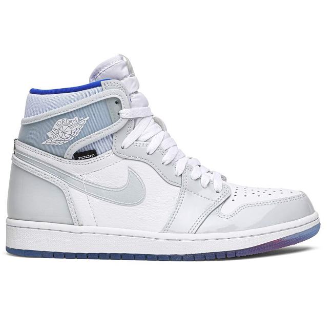 Air Jordan 1 Retro High Zoom White Racer Blue CK6637-104 - 1