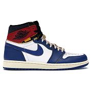Air Jordan 1 Retro High Union Los Angeles Blue Toe (M) BV1300-146 - 1