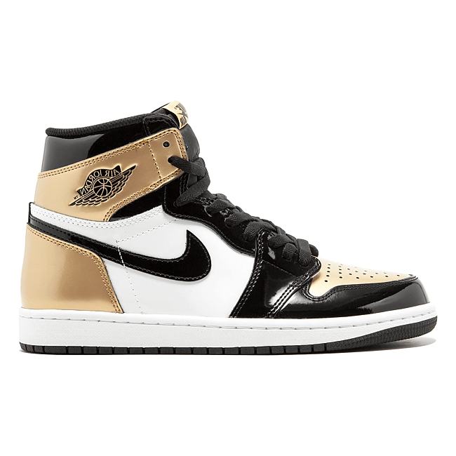 Air Jordan 1 High NRG Patent “Gold Toe” 861428-007 - 1