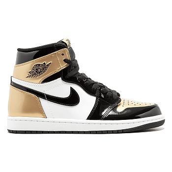 Air Jordan 1 High NRG Patent “Gold Toe” 861428-007
