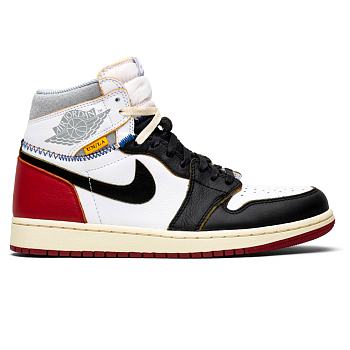 Air Jordan 1 Retro High Union Los Angeles Black Toe  BV1300-106