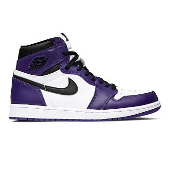 Air Jordan 1 Retro High Court Purple White 555088-500