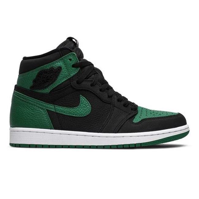 Air Jordan 1 Retro High Pine Green Black 555088-030  - 1