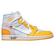 Air Jordan 1 Retro High Off-White University Yellow  AQ0818-149 - 1
