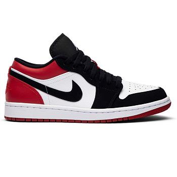 Air Jordan 1 LOW  black toe 553558-116 