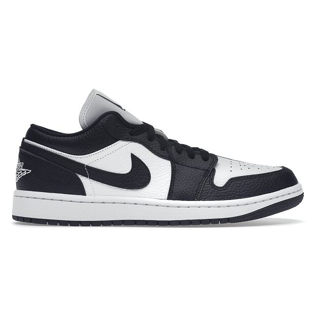 Air Jordan 1 Low SE Homage Split White Black (Women's) DR0502-101 - 1