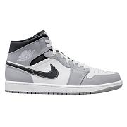 Air Jordan 1 Mid “Light Smoke Grey” 554724-078 - 1